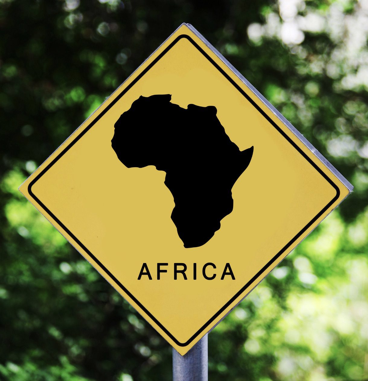 africa sign post