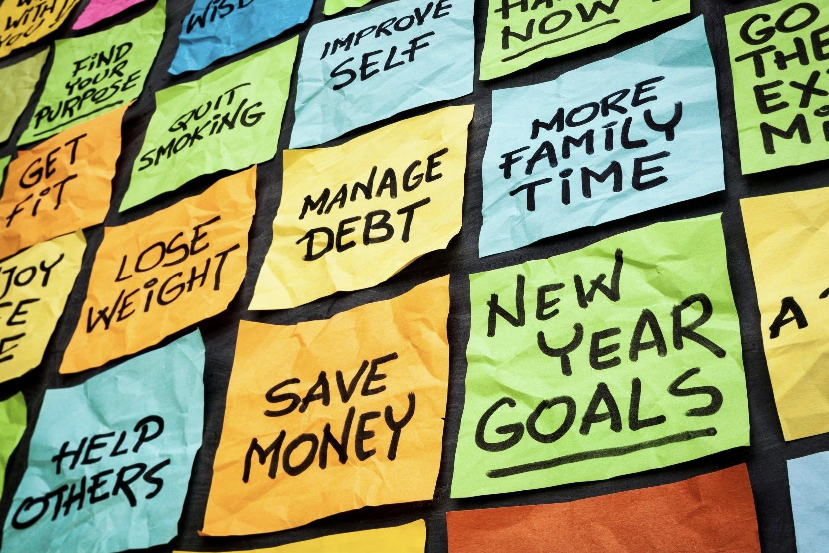 New Year resolutions