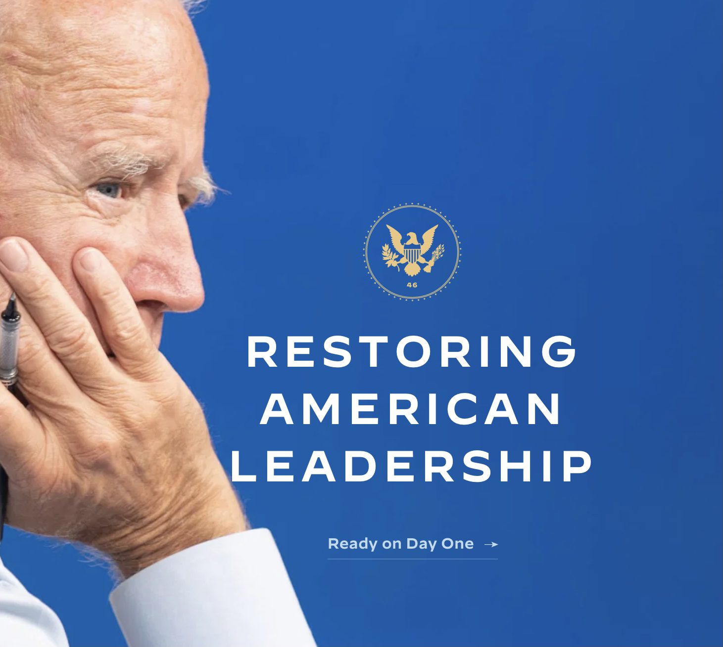 Joe Biden transitoon