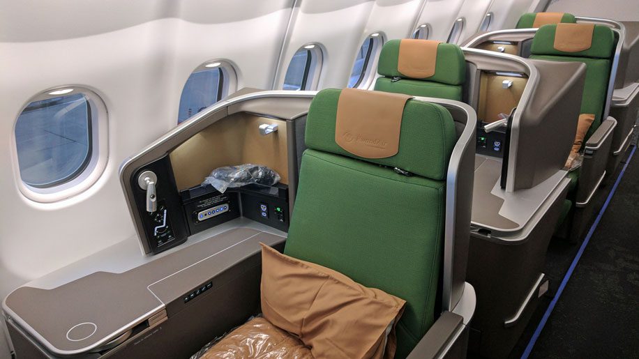 RwandAir business class