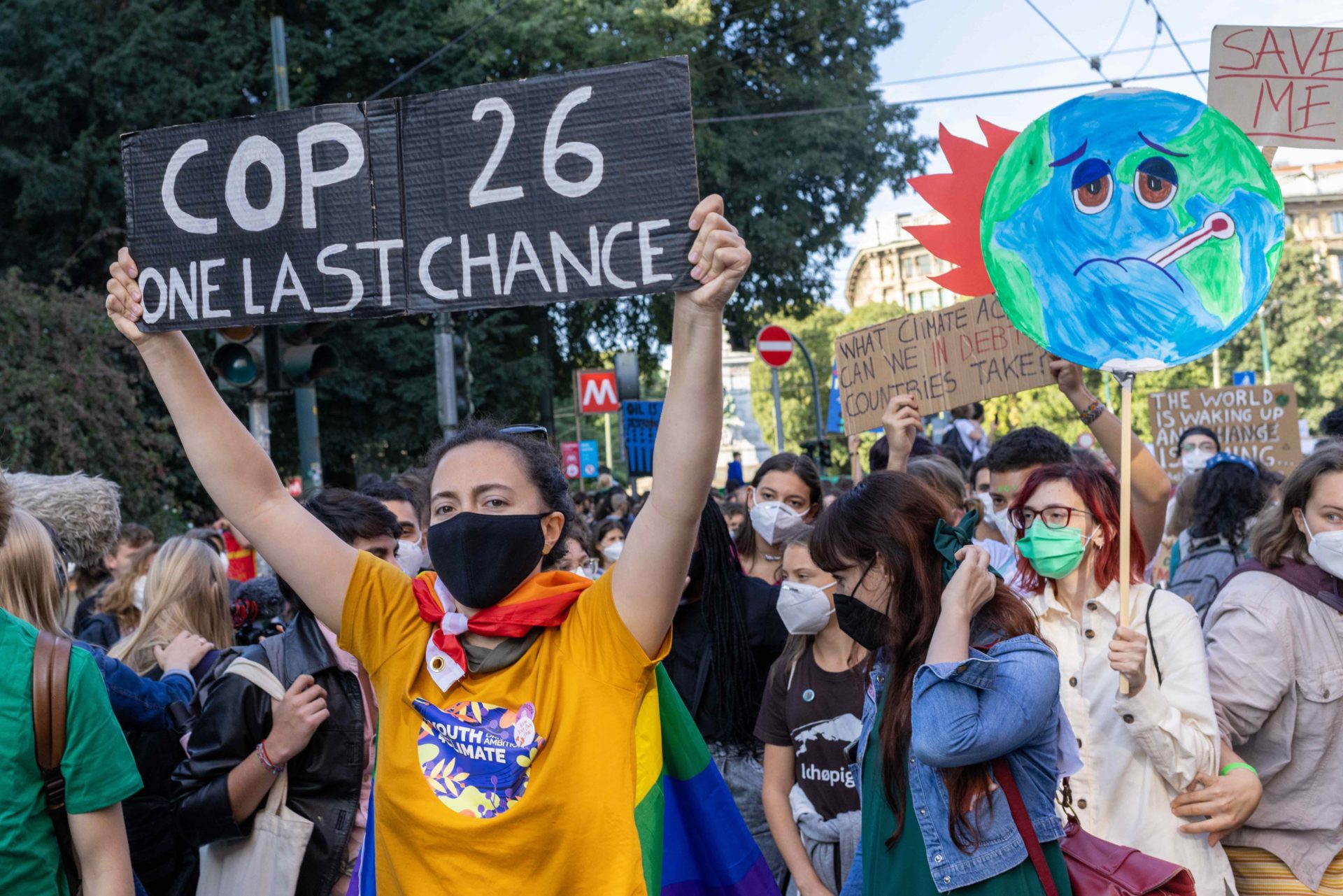 COP26 protest