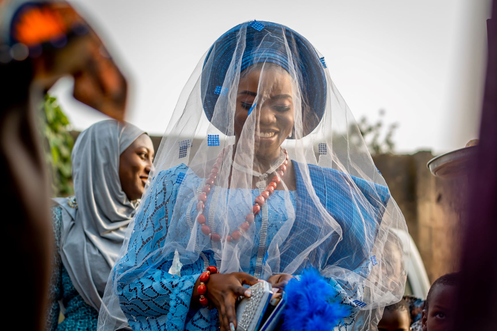 Pictured: A Yoruba traditional wedding bride in South West Nigerian.  Photo credit: Shutterstock