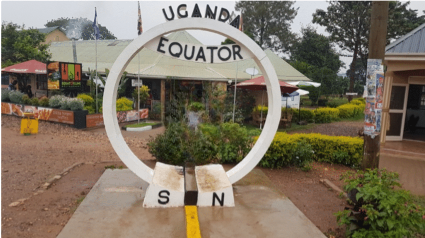 The Equator in Uganda. Photo credit: Mimi Kay